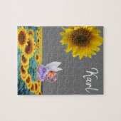 Sunflower Angel Puzzles (Horizontal)