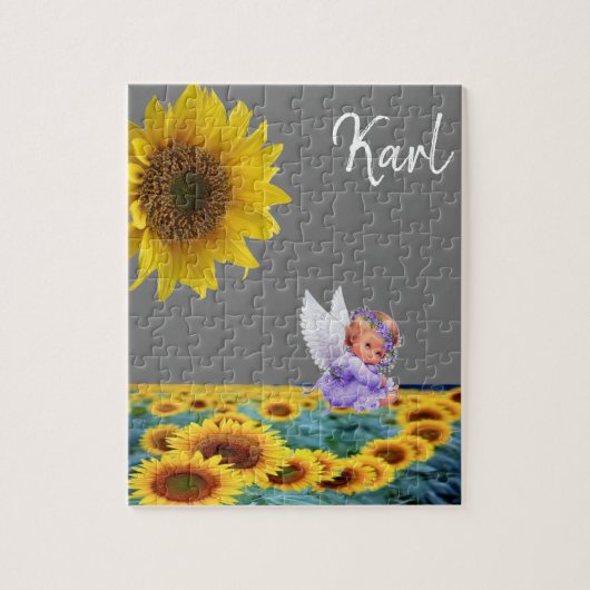 Sunflower Angel Puzzles (Vertikal)