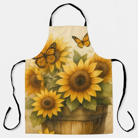 Sunflower Apron Schürze (Vorderseite)