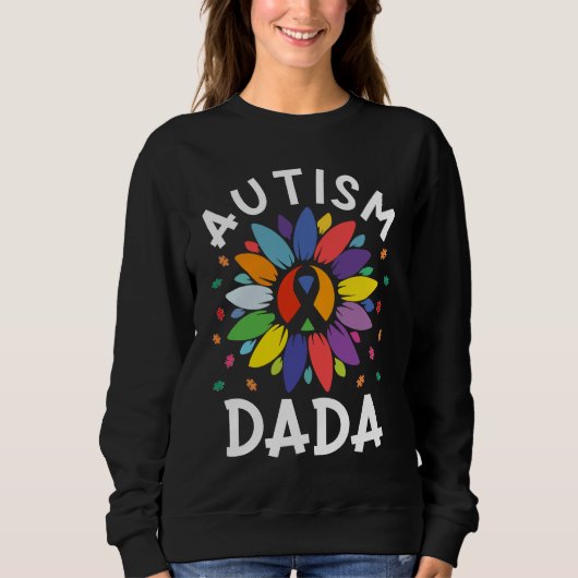 Sunflower Autism Awareness Day Matching Family Aut Sweatshirt (Vorderseite)