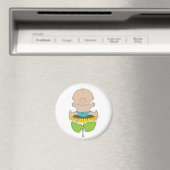 Sunflower Baby Boy Magnet (In Situ (Geschirrspüler))