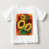 Sunflower Baby T - Shirt (Vorderseite)