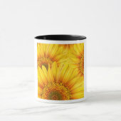 Sunflower Background Mug Tasse (Zentrum)