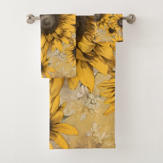 Sunflower Badhandtuch Set (Insitu)
