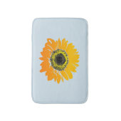 SUNFLOWER BATH MAT BADEMATTE (Vorderseite Vertikal)