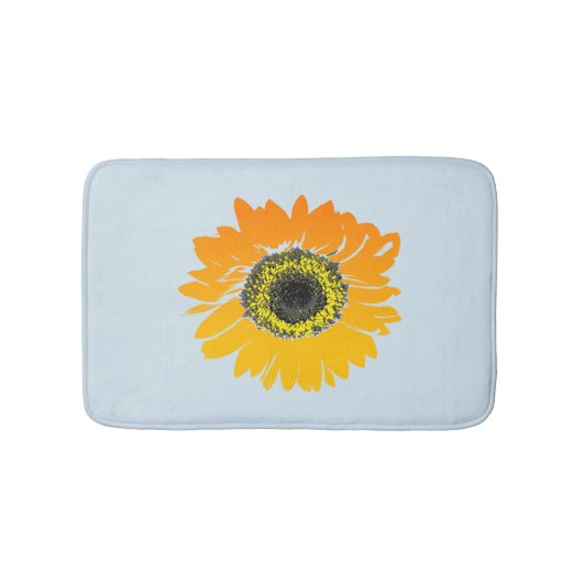 SUNFLOWER BATH MAT BADEMATTE (Vorderseite)