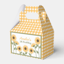 Sunflower Birthday Party Fevor Boxen Geschenkschachtel