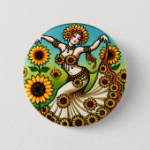 Sunflower Bly Dancer Button (Vorderseite)