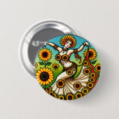 Sunflower Bly Dancer Button (Vorne & Hinten)
