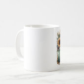 Sunflower Boot Mug, "God Sees Where You Can Be" Kaffeetasse (Vorderseite Links)