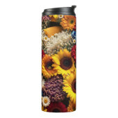 Sunflower Bouquet #88 - Thermosbecher (Nach links gedreht)