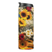 Sunflower Bouquet #88 - Thermosbecher (Nach rechts gedreht)
