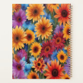 Sunflower Bouquet Abstrakt #7 - Planer (Rückseite)