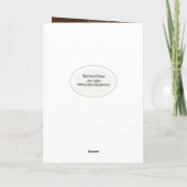 Sunflower Bouquet auf Brick Karte (Rückseite)