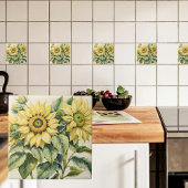 Sunflower Bouquet Fliese