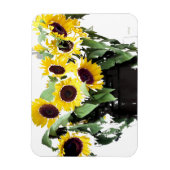 Sunflower Bouquet Magnet (Vertikal)
