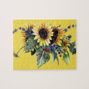 Sunflower Bouquet Puzzle