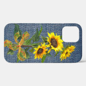 Sunflower Bouquet zu Denim Case-Mate iPhone Hülle (Rückseite (Horizontal))
