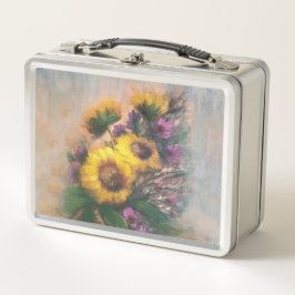 Sunflower Breeze by Jason Street Metall Brotdose