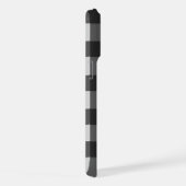 Sunflower Buffalo Plaid iPhone Hülle (Rechte Seite)