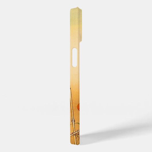 SUNFLOWER, BUTTERFLY, GRÜNE BLÄTTER Japanisches Bl Case-Mate iPhone Hülle (Rückseite / Rechts)