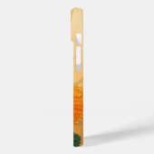 SUNFLOWER, BUTTERFLY, GRÜNE BLÄTTER Japanisches Bl Case-Mate iPhone Hülle (Rückseite / Links)