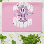 Sunflower Cartoon Quote  Geschirrtuch (Gefaltet)