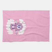 Sunflower Cartoon Quote  Geschirrtuch (Horizontal)