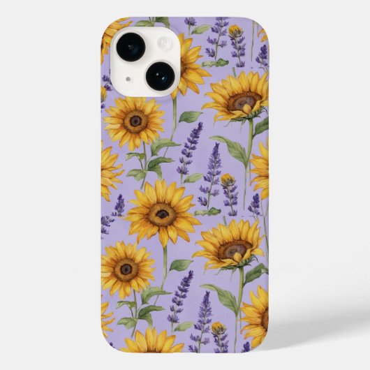 SUNFLOWER Case-Mate iPhone HÜLLE (Rückseite)