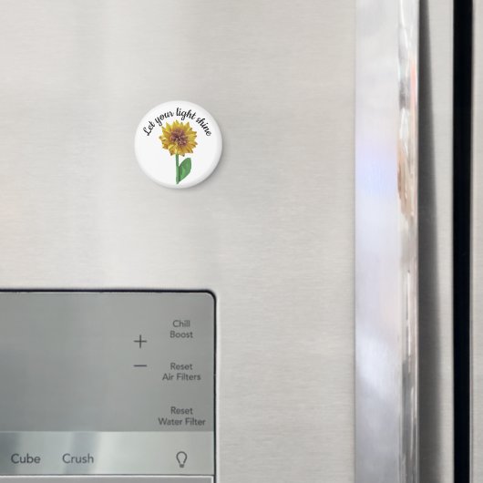Sunflower christian magnet (In Situ (Kühlschrank))
