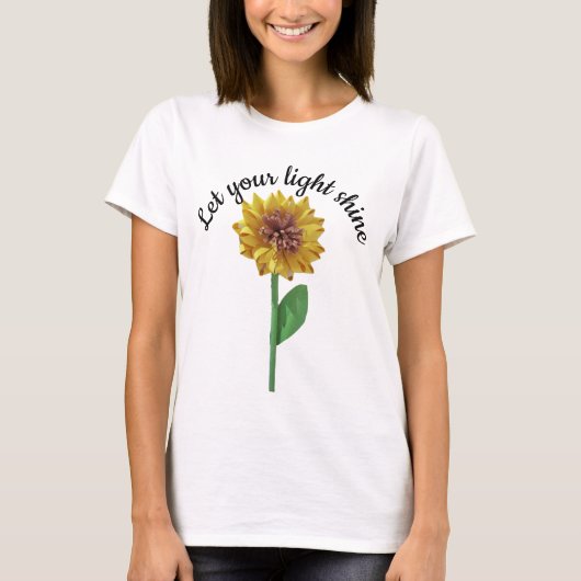 Sunflower christian T-Shirt (Vorderseite)