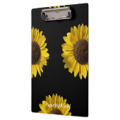 Sunflower Clipboard Klemmbrett (Links)