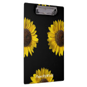 Sunflower Clipboard Klemmbrett (Rechts)