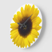 Sunflower Clock Große Wanduhr (Winkel)