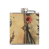 Sunflower Crescent Queen  Flachmann (Rückseite)