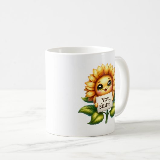 Sunflower Cutie  Kaffeetasse (VorderseiteRechts)