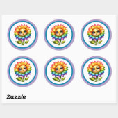 Sunflower Cutie Stickers (Blatt)