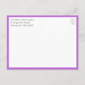 Sunflower Daisy Boho Spring  Garden Bachelorette Einladungspostkarte (Rückseite)