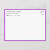 Sunflower Daisy Floral Boho Garden Bridal Shower Einladungspostkarte (Rückseite)