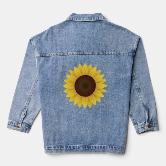 SUNFLOWER DENIM JEAN JACKET JEANSJACKE (Rückseite)