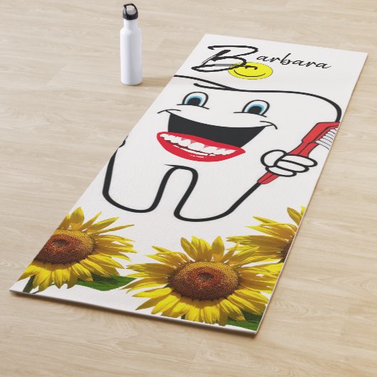 Sunflower Dentist Yoga Mat Yogamatte (Beispiel)