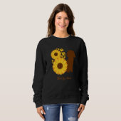 Sunflower Dog Mom - Shih Tzu Premium Sweatshirt (Vorne ganz)