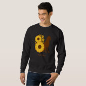 Sunflower Dog Mom - Vizsla Premium Sweatshirt (Vorne ganz)