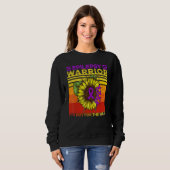 Sunflower Epilepsy Epilepsy It's Not For The Weak Sweatshirt (Vorne ganz)