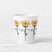 Sunflower Faith Mug Milchtasse (Vorderseite)