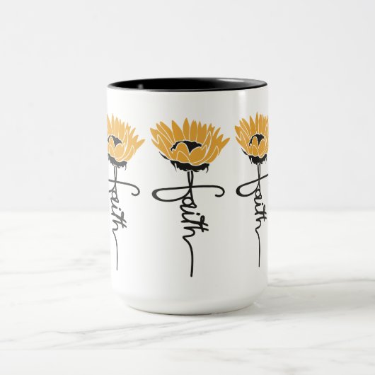 Sunflower Faith Mug Tasse (Zentrum)