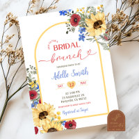 SUNFLOWER Farbenfrohe Blume Summer Bridal Brunch