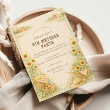 Sunflower Farm Storybook Kids Birthday