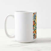 Sunflower floral mug kaffeetasse (Links)