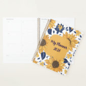 Sunflower Floral Planner Cover Planer (Anzeige)